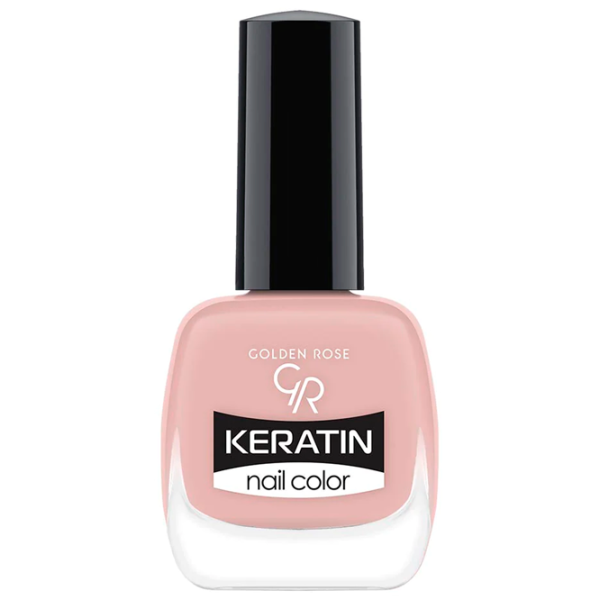 Lac de unghii Golden Rose Keratin Nail Color 10.5 ml/ Beige photo 1
