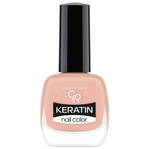 Лак для ногтей Golden Rose Keratin Nail Color 10.5 мл/ Бежевый photo 1 Лак для ногтей Golden Rose Keratin Nail Color 10.5 мл/ Бежевый photo 1