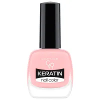 Lac de unghii Golden Rose Keratin Nail Color 10.5 ml/ Pink