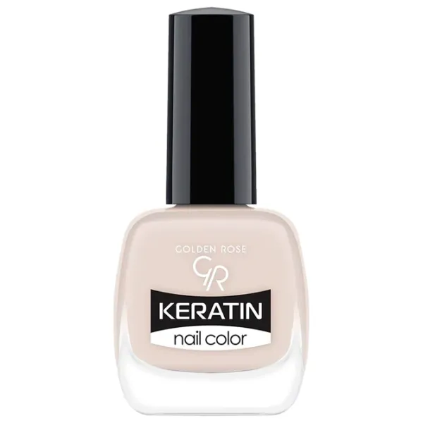 Lac de unghii Golden Rose Keratin Nail Color 10.5 ml/ Gray photo 1