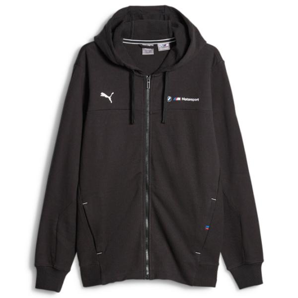 Hanorac pentru bărbați Puma Bmw Mms Hdd Sweat Jacket Black photo 1