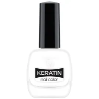 Lac de unghii Golden Rose Keratin Nail Color 10.5 ml/ White
