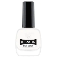 Lac de unghii Golden Rose Keratin Nail Color 10.5 ml/ White