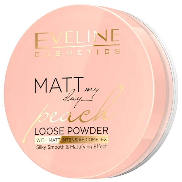 Пудра для лица Eveline Cosmetics Matt my Day 6 г/ Персиковый photo 1