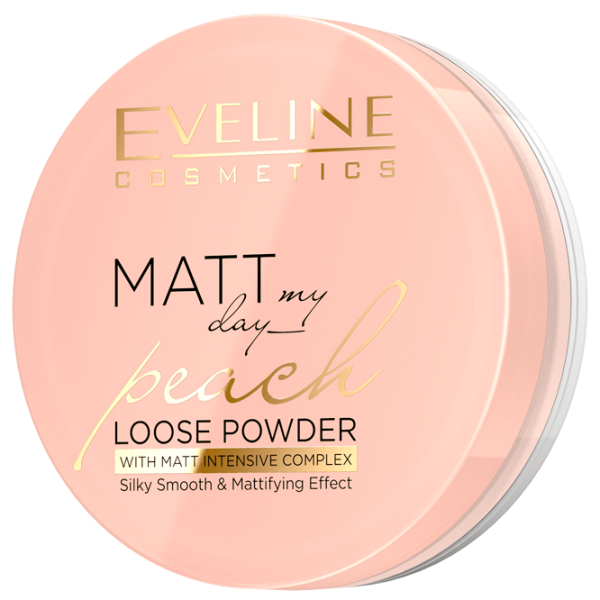 Пудра для лица Eveline Cosmetics Matt my Day 6 г/ Персиковый photo 1