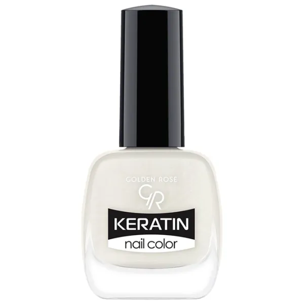 Lac de unghii Golden Rose Keratin Nail Color 10.5 ml/ Gray photo 1