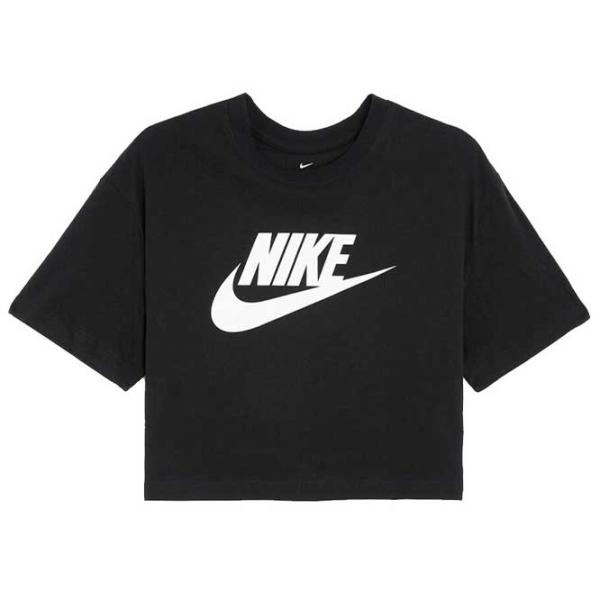 Tricou pentru femei Nike W Nsw Tee Essntl Icn Ftra 50% bumbac/ Black photo 1 Tricou pentru femei Nike W Nsw Tee Essntl Icn Ftra 50% bumbac/ Black photo 1