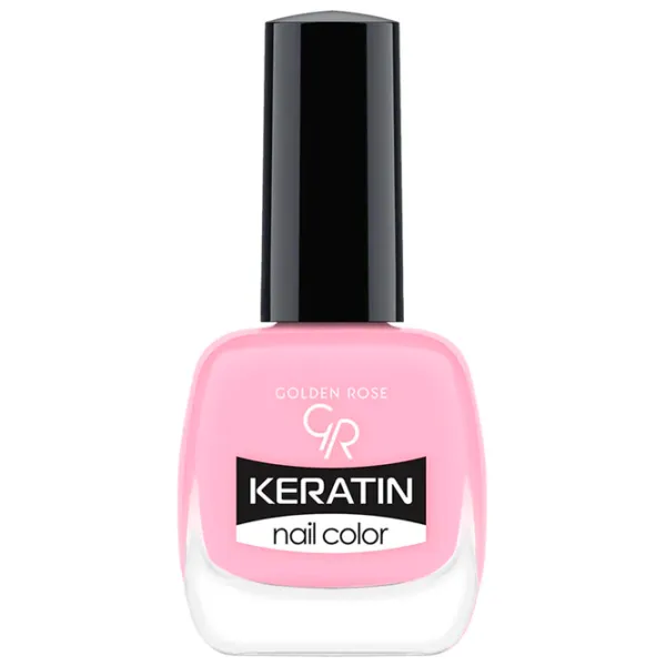 Лак для ногтей Golden Rose Keratin Nail Color 10.5 мл/ Розовый photo 1
