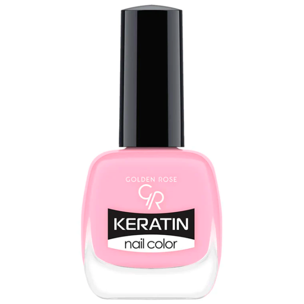 Лак для ногтей Golden Rose Keratin Nail Color 10.5 мл/ Розовый photo 1