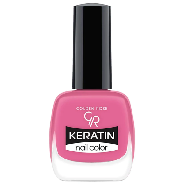 Лак для ногтей Golden Rose Keratin Nail Color 10.5 мл/ Пурпурный photo 1