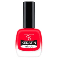 Lac de unghii Golden Rose Keratin Nail Color 10.5 ml/ Red