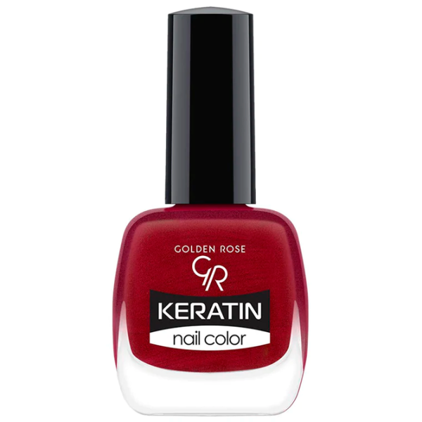 Lac de unghii Golden Rose Keratin Nail Color 10.5 ml/ Red photo 1 Lac de unghii Golden Rose Keratin Nail Color 10.5 ml/ Red photo 1