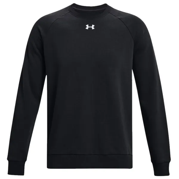 Толстовка для мужчин Under Armour UA Rival Fleece Crew-BLK Прямой/ Черный photo 1