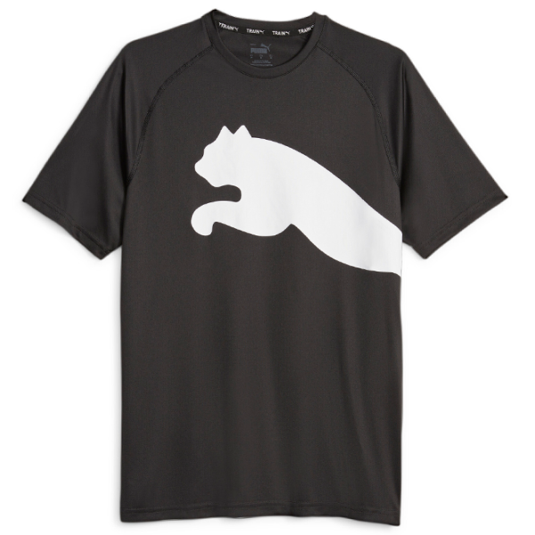 Футболка для мужчин Puma Train All Day Big Cat Tee 100% полиэстер/ Черный photo 1