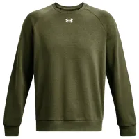 Hanorac pentru bărbați Under Armour UA Rival Fleece Crew-GRN Drept/ Green