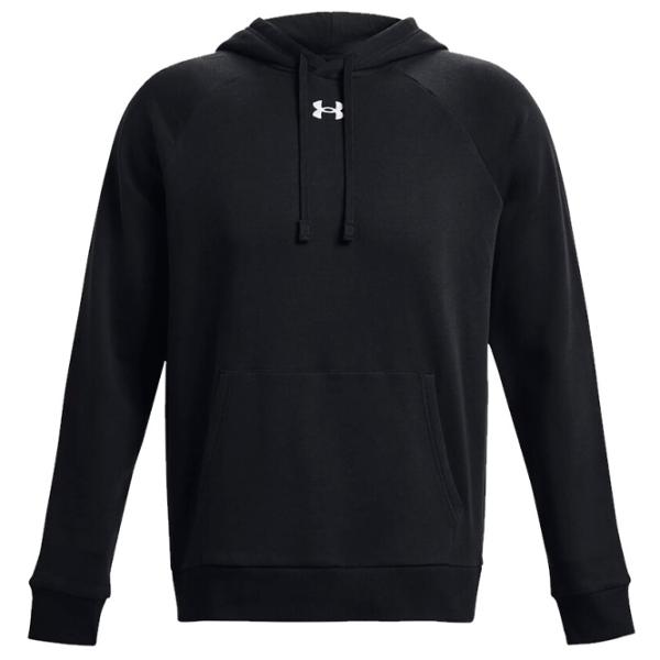 Hanorac pentru bărbați Under Armour UA Rival Fleece Hoodie-BLK Black photo 1