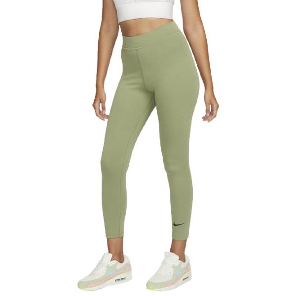 Colanți sport pentru femei Nike W Nsw Nk Clsc Hr 7/ 8 Tight Lbr S/ Green photo 1