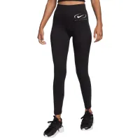 Тайтсы для женщин Nike W Nsw Lggng Hr Prnt Swsh L/ Черный