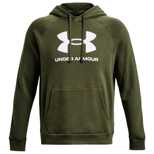 Hanorac pentru bărbați Under Armour UA Rival Fleece Logo HD-GRN Drept/ Green photo 1