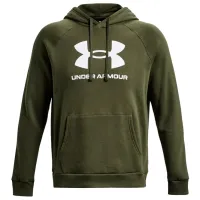 Hanorac pentru bărbați Under Armour UA Rival Fleece Logo HD-GRN Drept/ Green