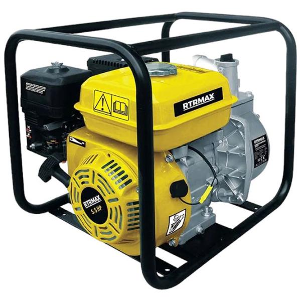 Мотопомпа RTRMAX RTR030 60000 л/ ч 4400 Вт/ Бензин photo 1