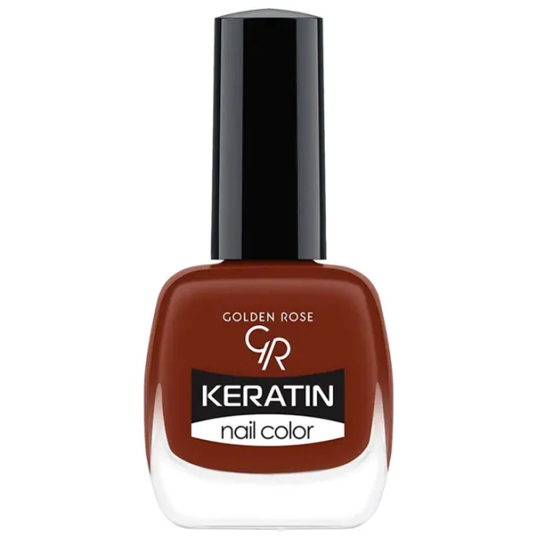 Lac de unghii Golden Rose Keratin Nail Color 10.5 ml photo 1