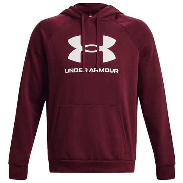 Hanorac pentru bărbați Under Armour UA Rival Fleece Logo HD-MRN Drept/ Red photo 1 Hanorac pentru bărbați Under Armour UA Rival Fleece Logo HD-MRN Drept/ Red photo 1