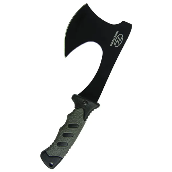 Topor Universal Highlander Survival Axe Oțel/ Fibră de sticlă photo 1