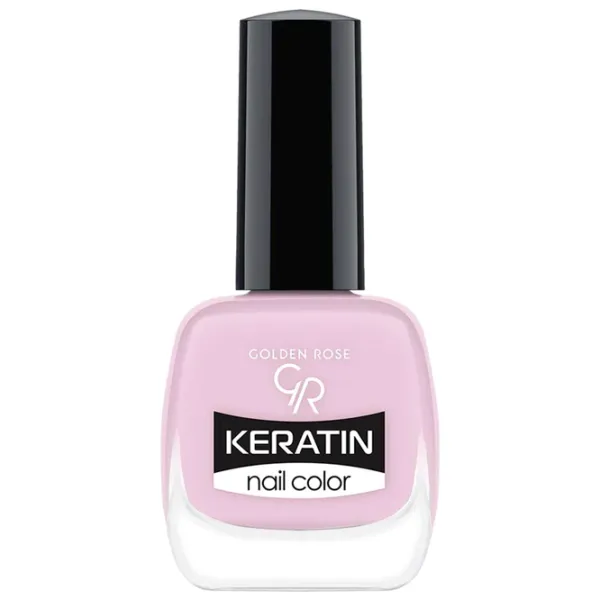 Lac de unghii Golden Rose Keratin Nail Color 10.5 ml photo 1 Lac de unghii Golden Rose Keratin Nail Color 10.5 ml photo 1