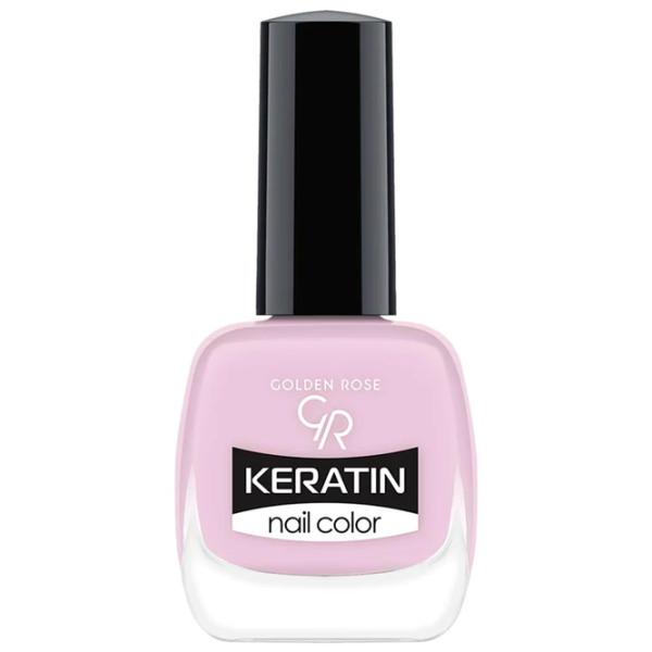 Lac de unghii Golden Rose Keratin Nail Color 10.5 ml photo 1 Lac de unghii Golden Rose Keratin Nail Color 10.5 ml photo 1