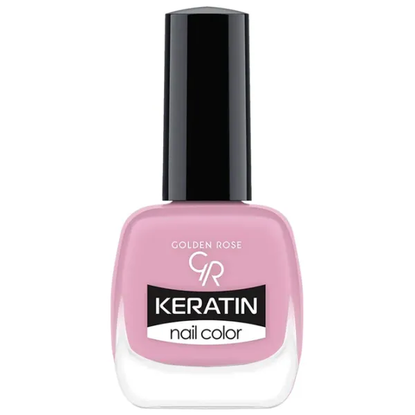 Lac de unghii Golden Rose Keratin Nail Color 10.5 ml photo 1