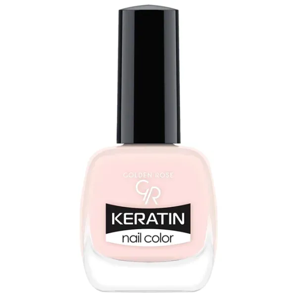 Lac de unghii Golden Rose Keratin Nail Color 10.5 ml photo 1