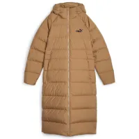 Куртка для женщин Puma Long Hooded Down Coat M/ Коричневый