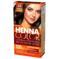 Краска для волос Henna Сolor 4670017927575 Код цвета: 3.0, 115 мл