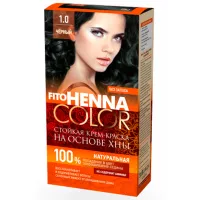 Краска для волос Henna Сolor 4670017927520 Код цвета: 1.0, 115 мл