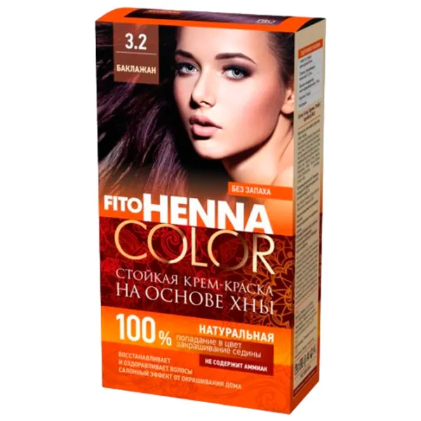 Краска для волос Henna Сolor 4670017927674 Код цвета: 3.2, 115 мл photo 1 Краска для волос Henna Сolor 4670017927674 Код цвета: 3.2, 115 мл photo 1