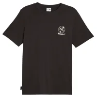 Tricou pentru bărbați Puma Graphics Sound Of Tee 100% bumbac/ Black