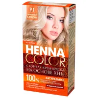 Краска для волос Henna Сolor 4670017927643 Код цвета: 9.1, 115 мл