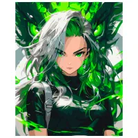 Pictură pe numere BrushMe Sufletul dragonului 50 x 40 cm/ Verticală