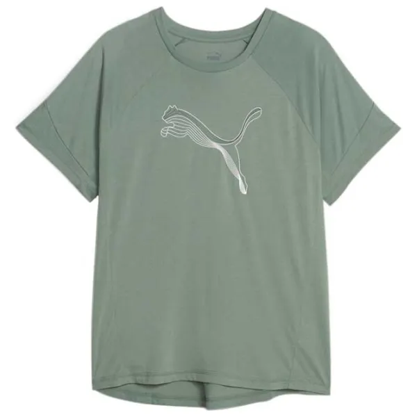 Футболка для женщин Puma Evostripe Tee 35% вискоза/ Зелёный photo 1