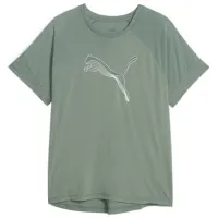 Tricou pentru femei Puma Evostripe Tee 35% viscoză/ Green