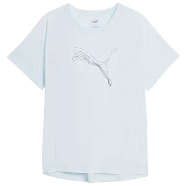 Tricou pentru femei Puma Evostripe Tee 35% viscoză/ Light Blue photo 1 Tricou pentru femei Puma Evostripe Tee 35% viscoză/ Light Blue photo 1