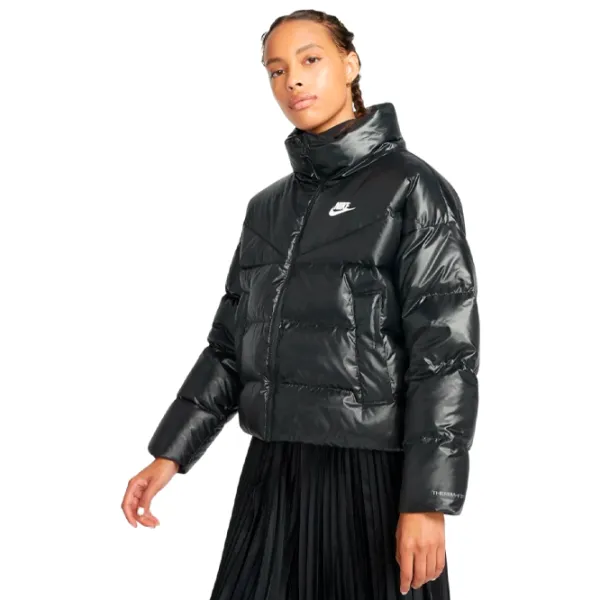 Scurtă pentru femei Nike W Nsw Tf City Jkt L/ Black photo 1