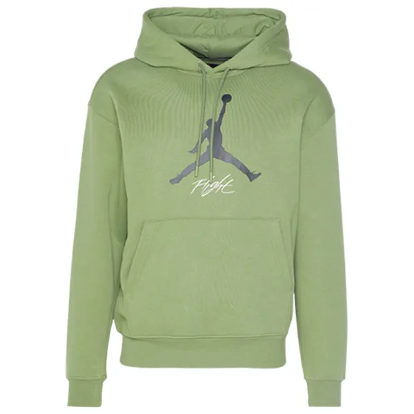 Hanorac pentru bărbați Jordan Ess Flc Baseline Hoodie Drept/ Green photo 1