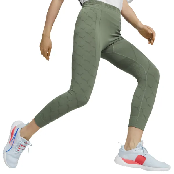 Тайтсы для женщин Puma Evoknit 7|8 High-Waist Tights XL/ Эвкалипт photo 1