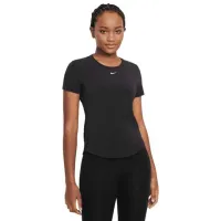 Tricou pentru femei Nike W Nk One Luxe Df Ss Std Top 7% lyocell/ Black