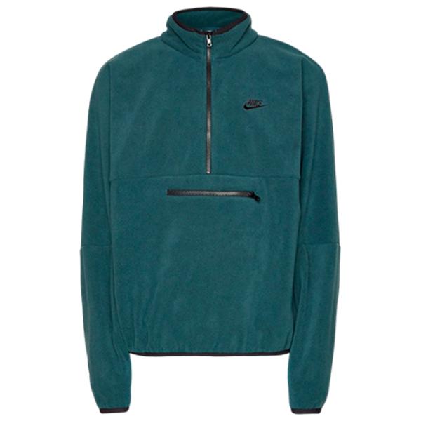 Hanorac pentru bărbați Nike M Nk Club+ Plr Ls Hz Top Drept/ Teal photo 1