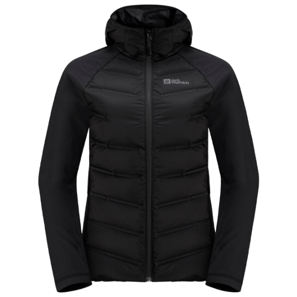 Куртка для женщин Jack Wolfskin Tasman Down Hybrid W XL/ Черный photo 1 Куртка для женщин Jack Wolfskin Tasman Down Hybrid W XL/ Черный photo 1