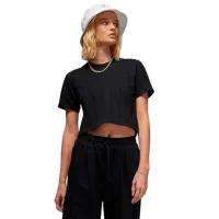 Футболка для женщин Nike Jordan Knit Top 37% полиэстер/ Черный