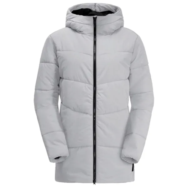 Куртка для женщин Jack Wolfskin Karolinger Long Jkt W XL/ Серый photo 1 Куртка для женщин Jack Wolfskin Karolinger Long Jkt W XL/ Серый photo 1
